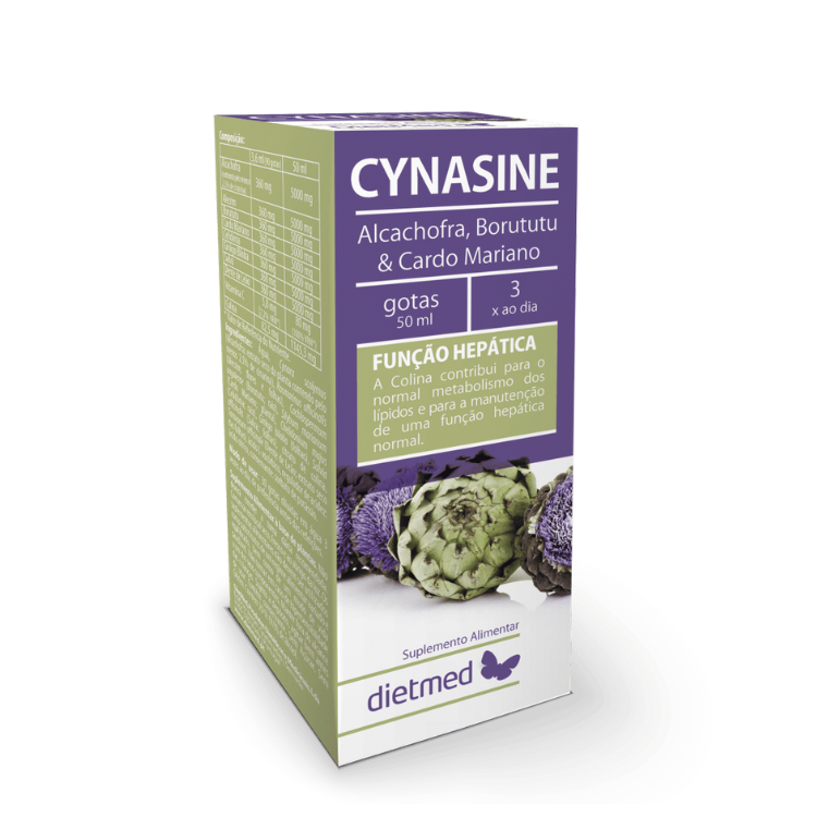 Cynasine Alcachofra, Borututu e Cardo Mariano - 250ml Dietmed