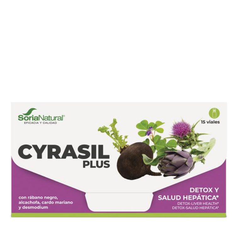 Cyrasil 15 Ampolas Soria Natural