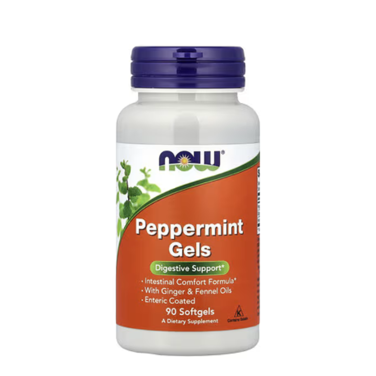 PEPPERMINT GELS 90 CAPSULAS NOW