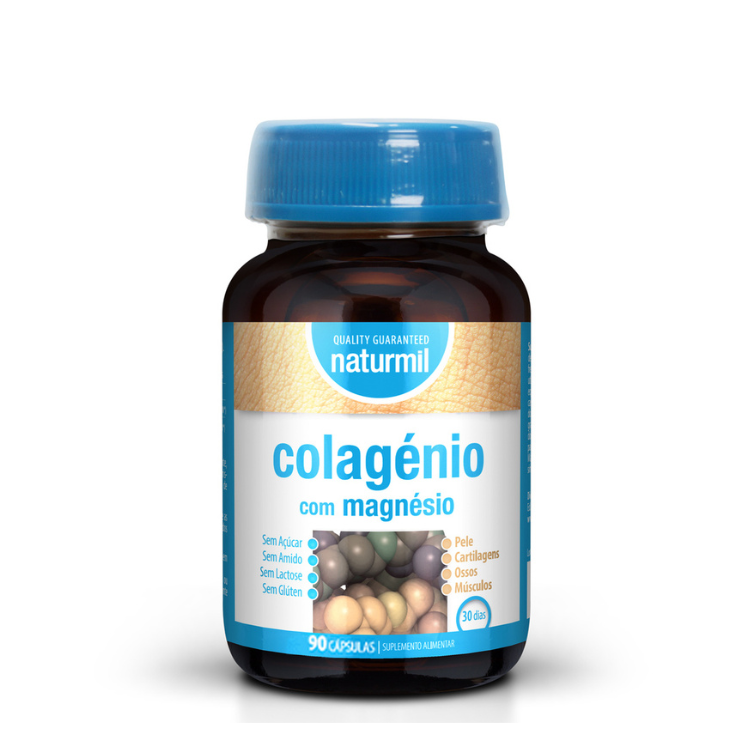 Colagénio com Magnésio 90 Comprimidos Naturmil