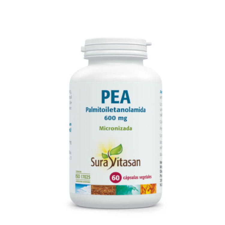 PEA 600mg 60 CAPSULAS
