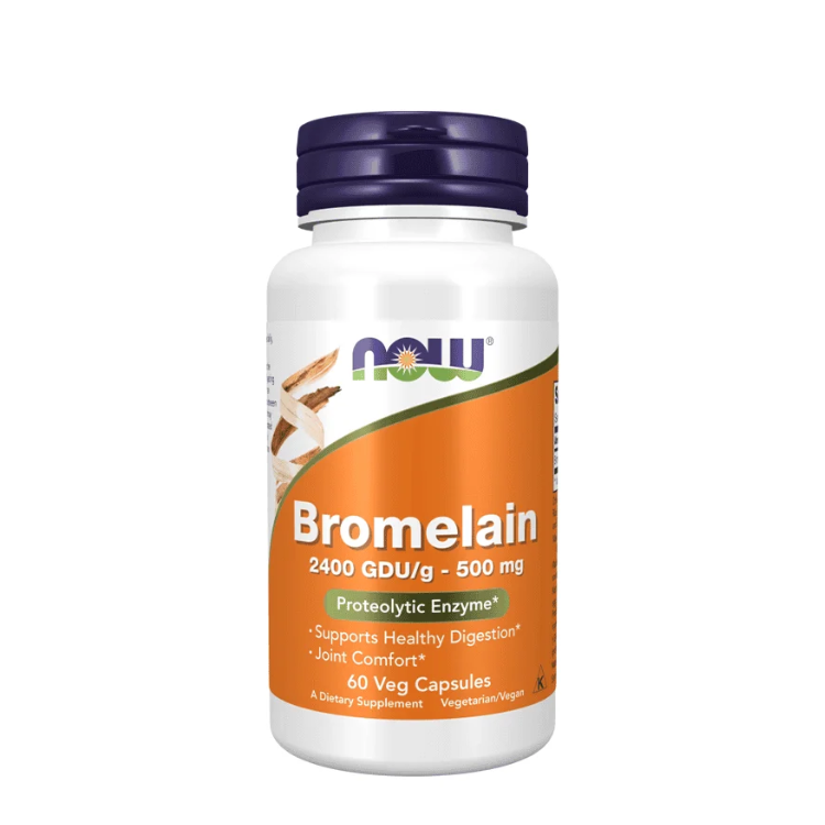 Bromelain 500mg - 60vcps NOW