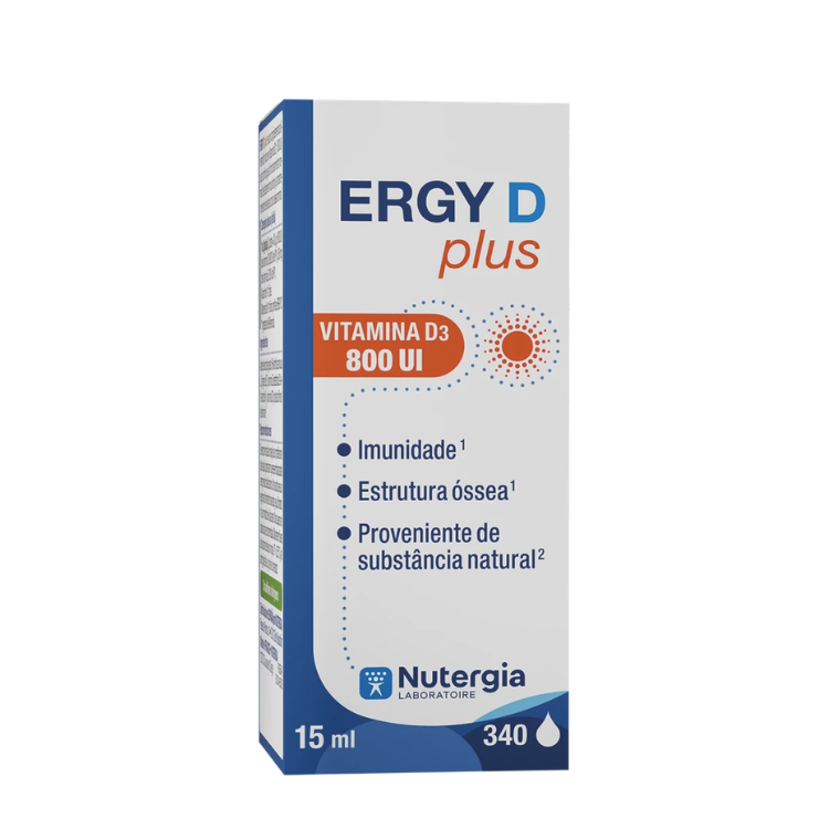 Ergy D Plus - 15ml Nutergia