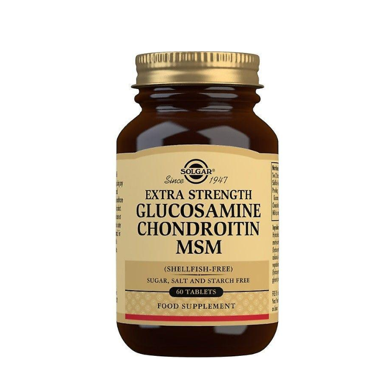 Glucosamina + Condroitina + MSM 60 Comprimidos Solgar