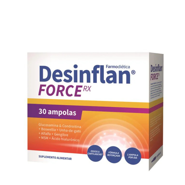 DESINFLAN FORCE RX - 30 ampolas Farmodietica