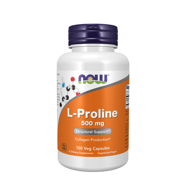 L-Proline 500mg Now