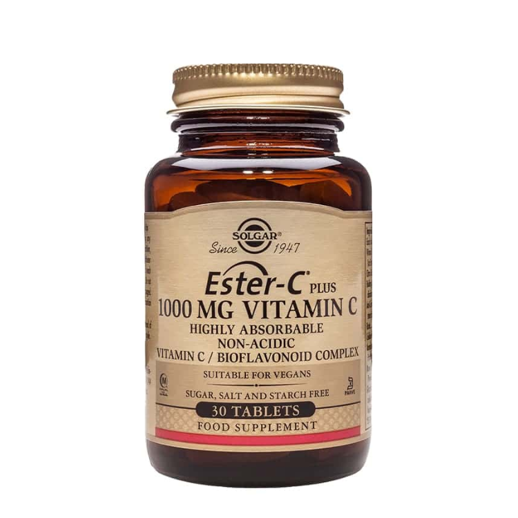 Ester-C Plus Vitamina C 1000mg - 30 Comprimidos Solgar