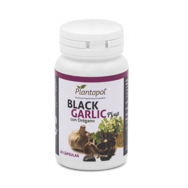 Black Garlic Plus Orégano 45 Cápsulas Plantapol