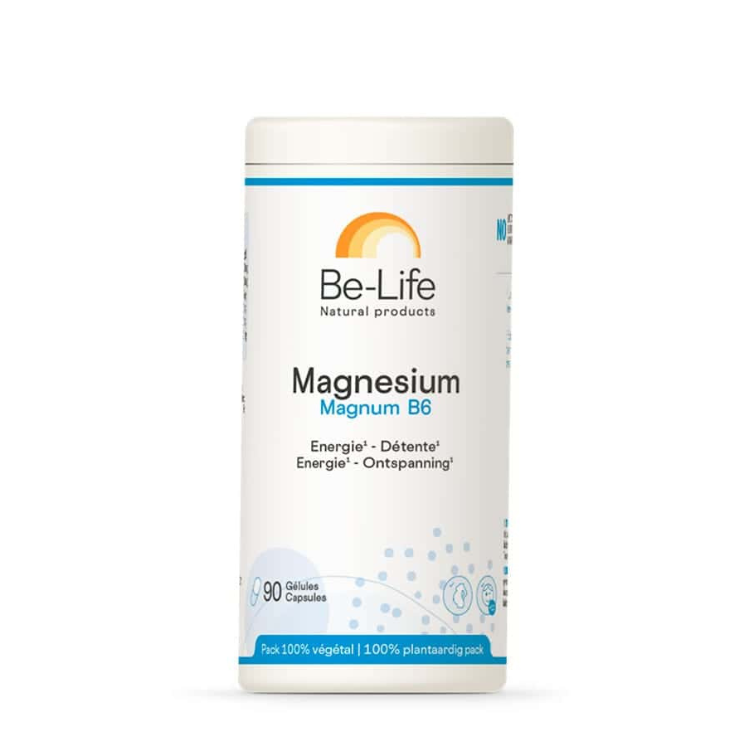 Magnesium Magnum Energia Relaxamento 90 Cápsulas Be-Life