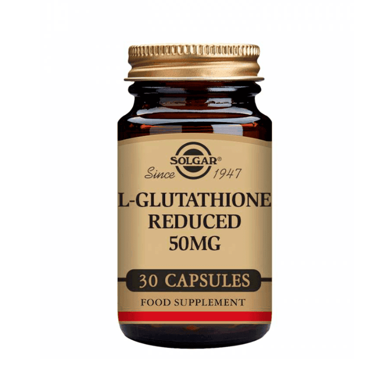 L-Glutationa 50mg - 30 Cápsulas Solgar