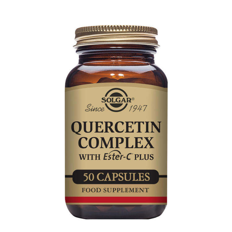 Quercetin Complex  whith ester C 50 Cápsulas Vegetais Solgar
