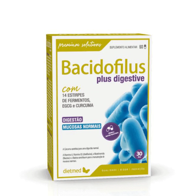 Bacidofilus Plus digestive 30 Cápsulas Dietmed