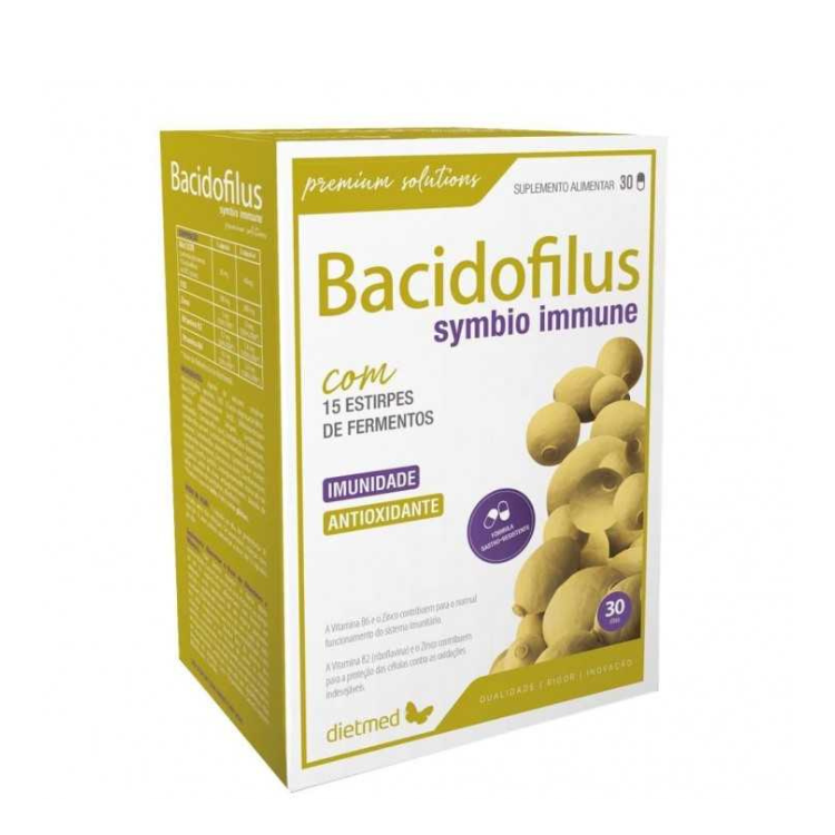 Bacidofilus Symbio Immune - 30 Cápsulas Dietmed