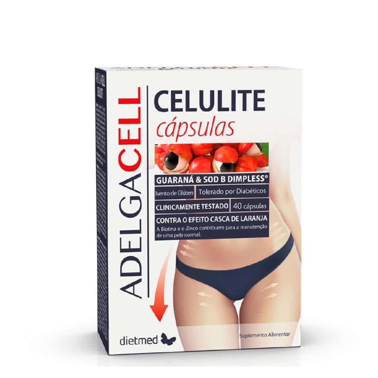 Adelga Cell Celulite - 40 Cápsulas Dietmed