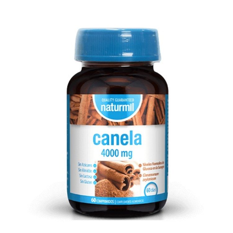 CANELA 4000mg - 60 cpmprimidos NATURMIL