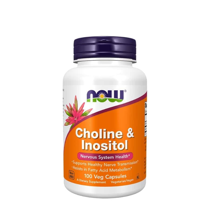 COLINA E INOSITOL - 100vcaps NOW