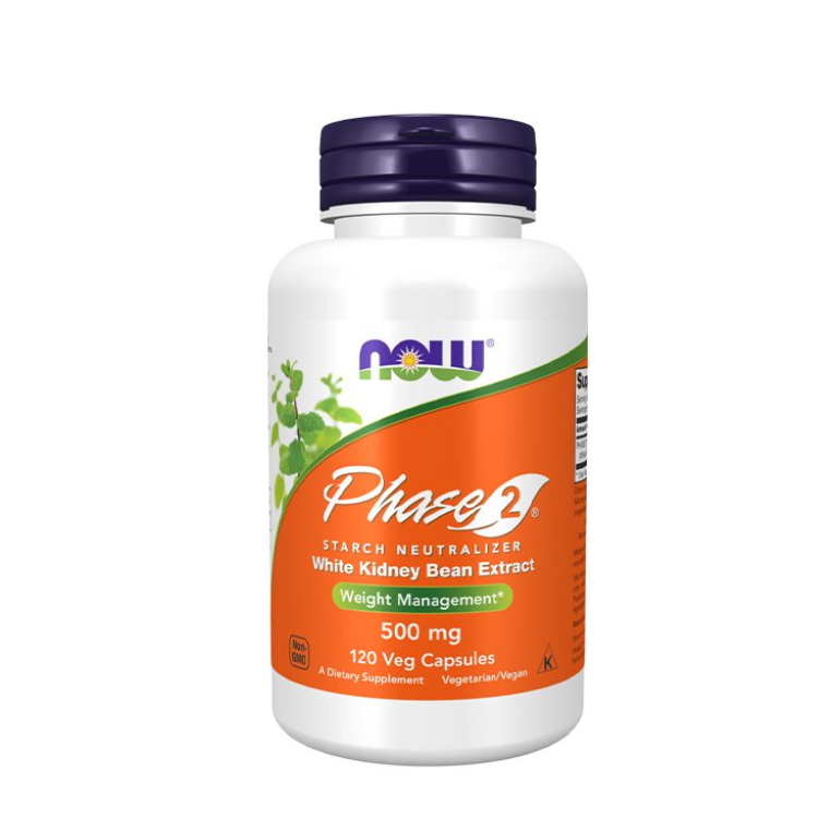 PHASE 2 500mg 120 CAPSULAS NOW