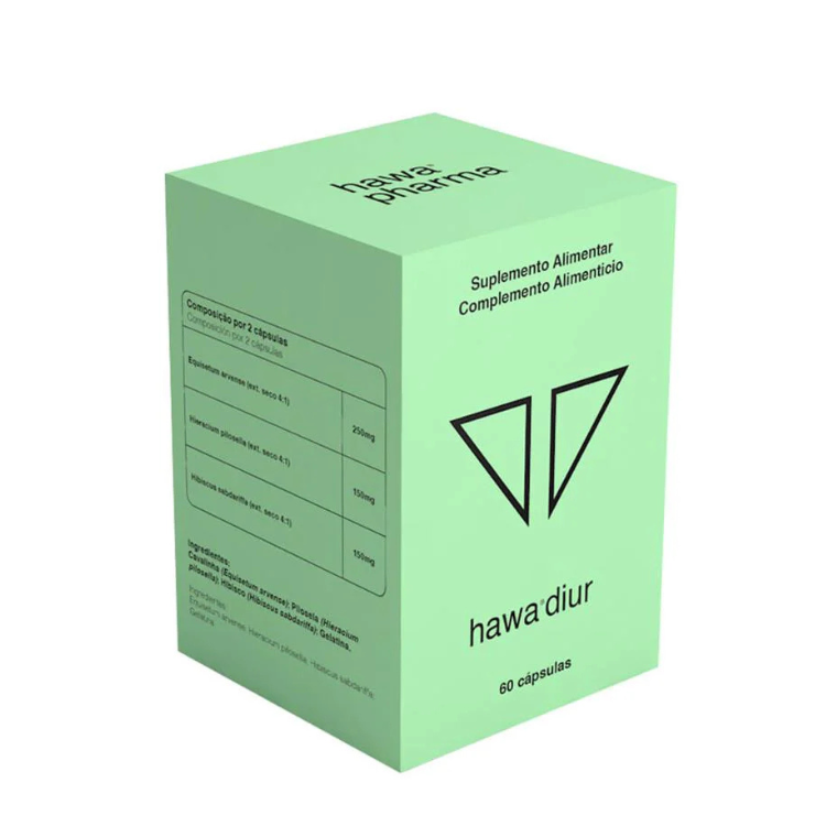 HAWA DIUR - 60 capsulas hawa pharma