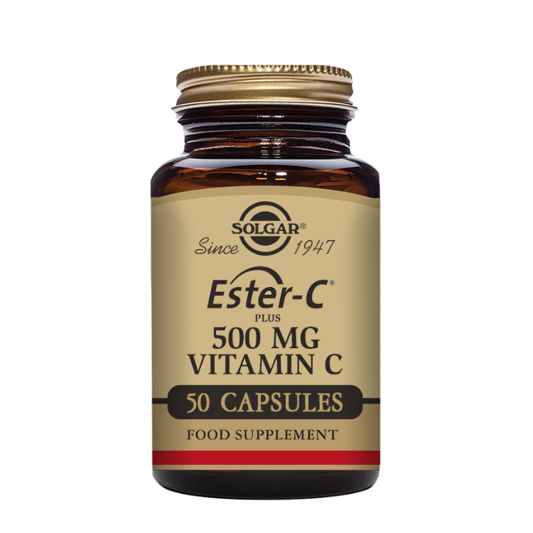 Ester-C Plus Vitamina C 500mg - 50 Cápsulas Solgar