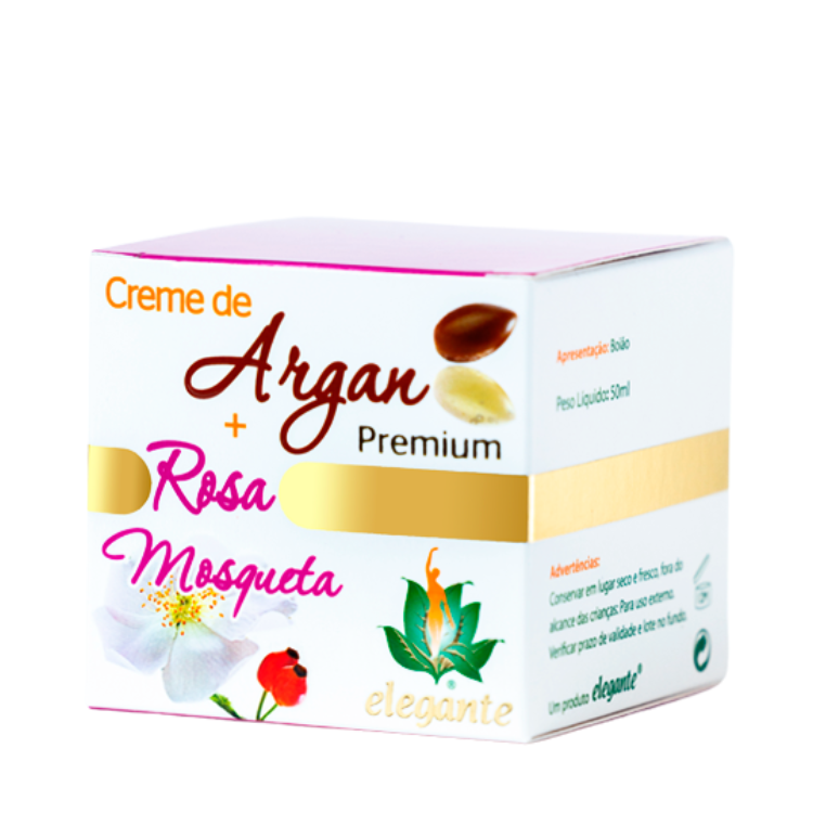 Creme Argan + Rosa Mosqueta - 50ml FJ Campos