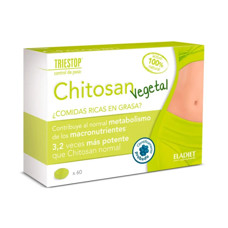 Chitosan Vegetal - 60 Comprimidos Eladiet