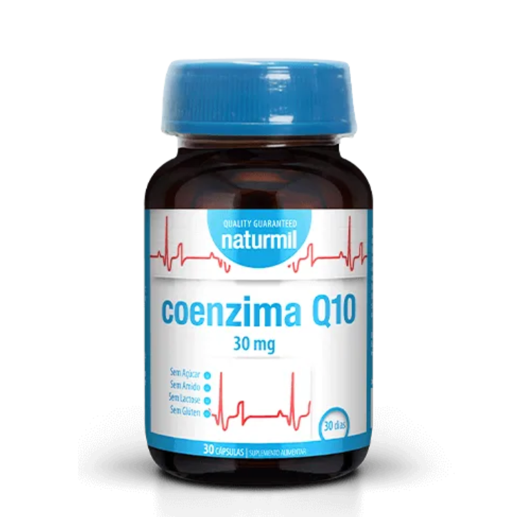 Coenzima Q10 30mg - 30 Cápsulas Naturmil