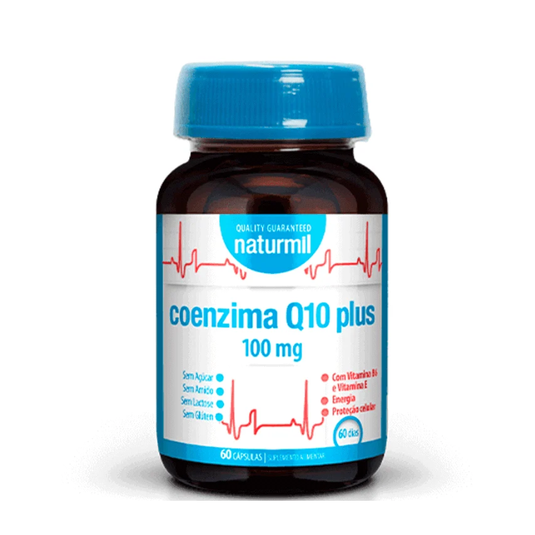 Coenzima Q10 Plus 100mg - 60 Cápsulas Naturmil