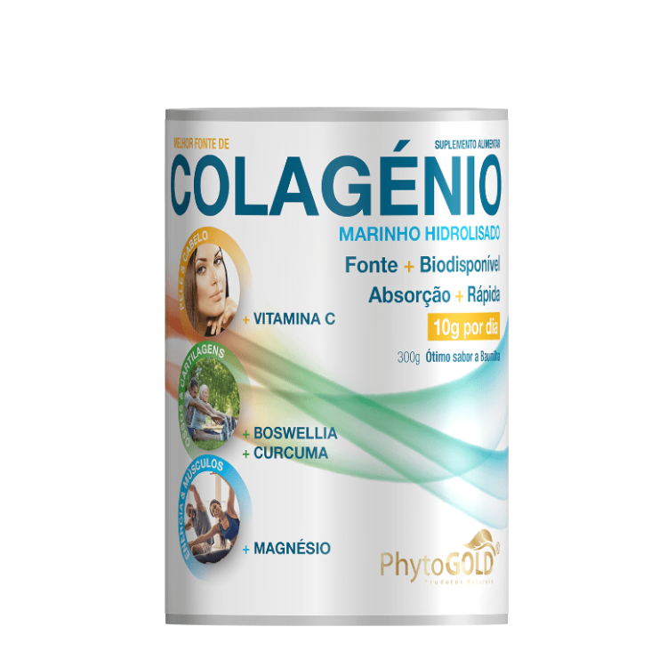 Colagénio Marinho Hidrolisado - 300g PhytoGold