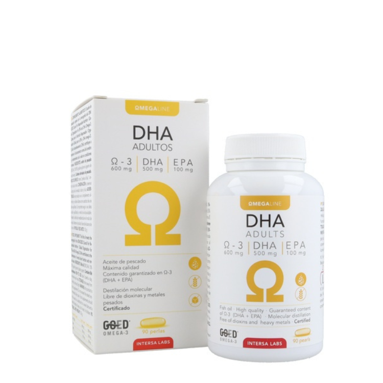 DHA Adultos 90 caps Intersa