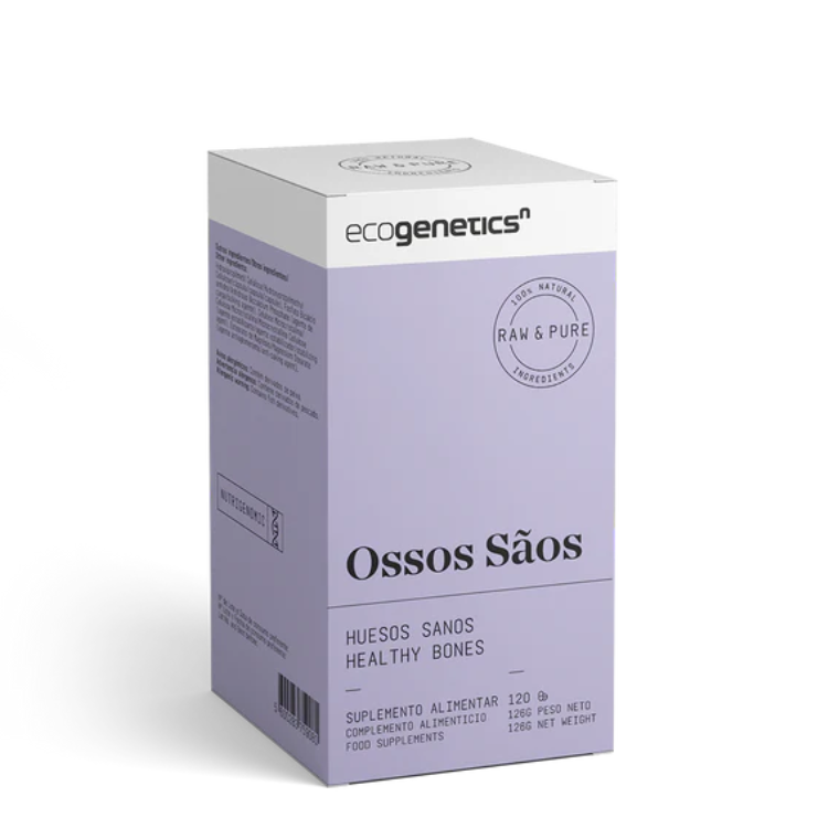 Ecogenetics Ossos Saos - 120 capsulas