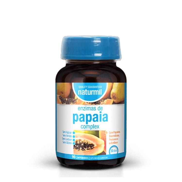 Enzimas de Papaia Complex 90 Comprimidos