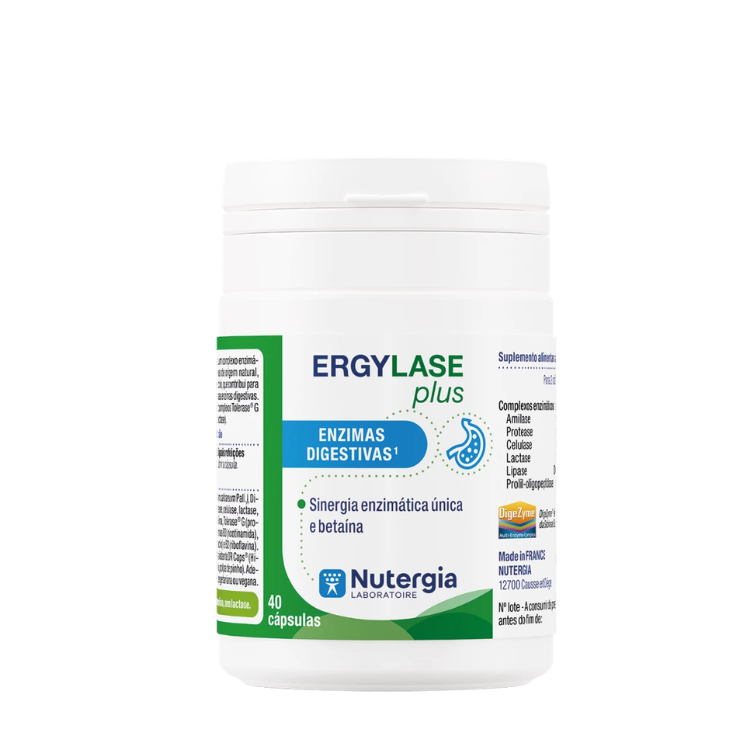 Ergylase  plus - 40 capsulas Nutergia