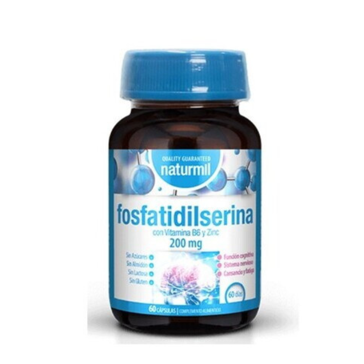 Fosfatidilserina 200mg 60 capsulas