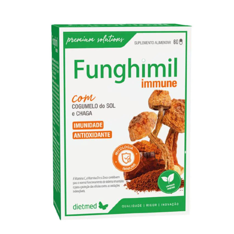 Funghimil Immune – 60 cápsulas – DietMed