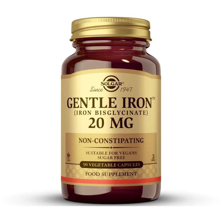 GENTLE IRON 20mg 90 Cápsulas Solgar