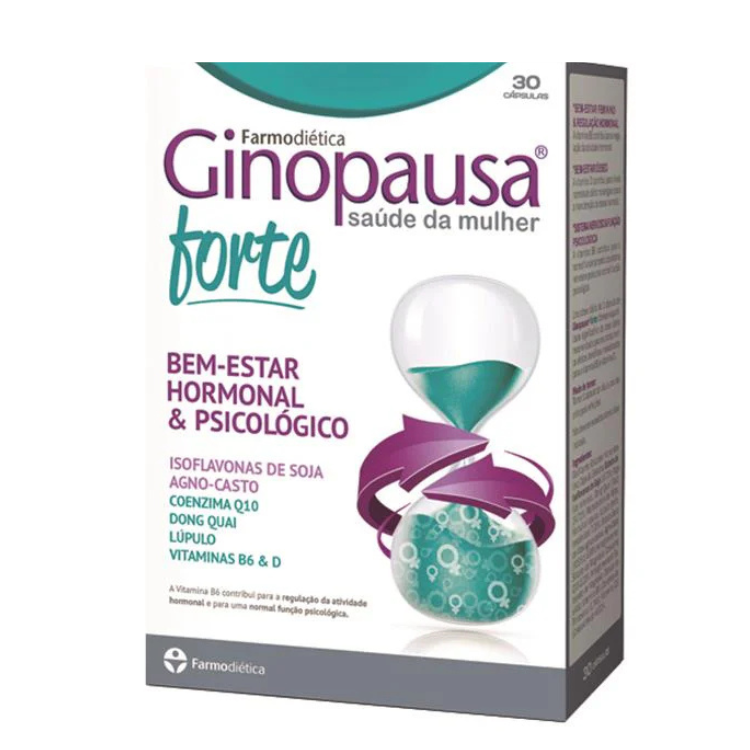 Ginopausa Forte - 30 Capsulas Farmodietica