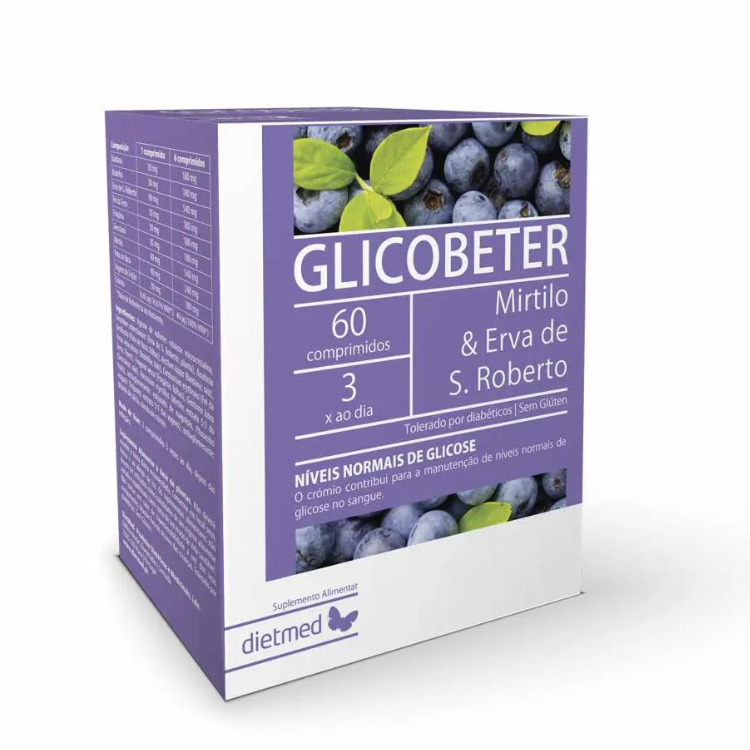 Glicobeter 60 Comprimidos Dietmed