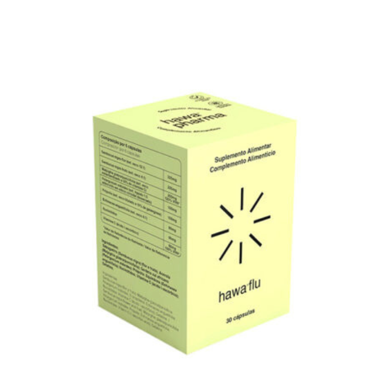 HAWA FLU - 30 capsulas hawa pharma