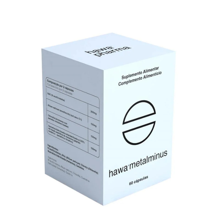 HAWA METALMINUS - 60 capsulas hawa pharma