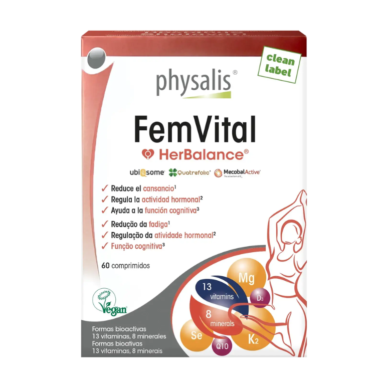 FemVital HerBalance – 60 comprimidos – Physalis