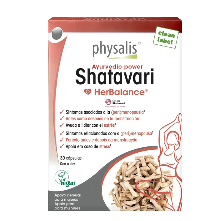 Shatavari HerBalance – 30 cápsulas – Physalis