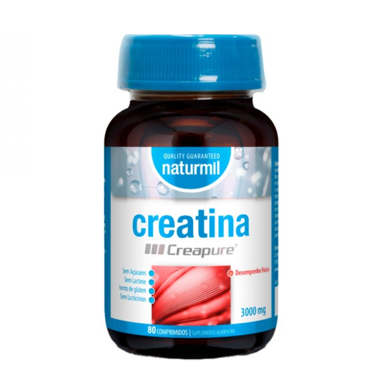 Creatina 3000mg - 80 comprimidos