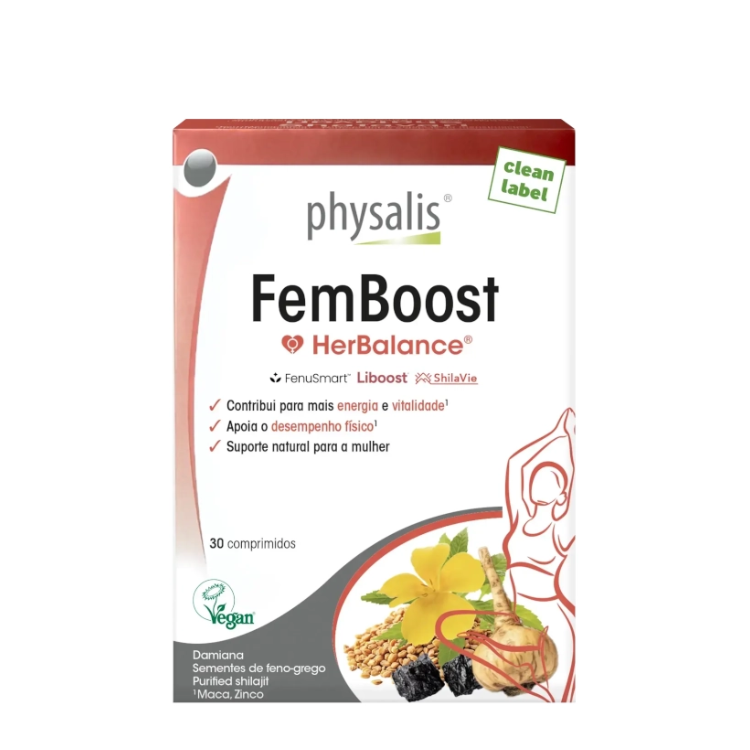 FemBoost HerBalance – 30 comprimidos – Physalis