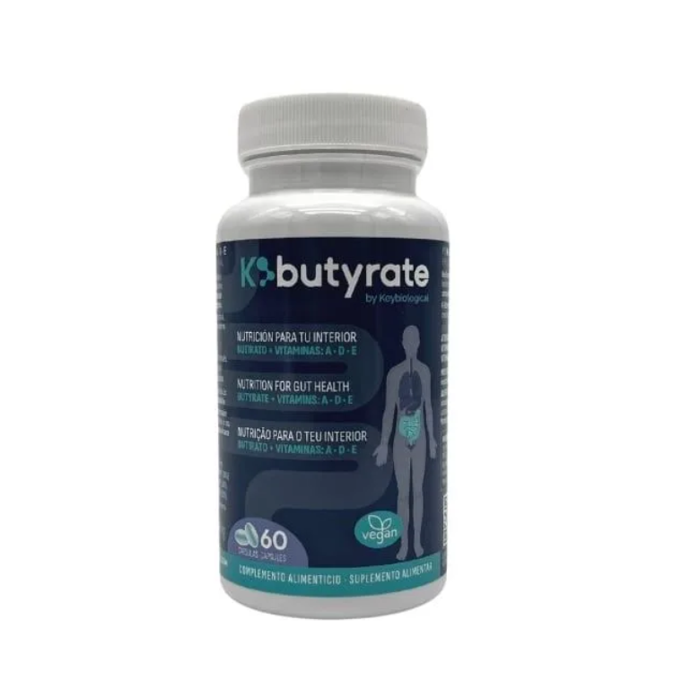 K-Butirato com ácido butírico vegano 60CAPS.
