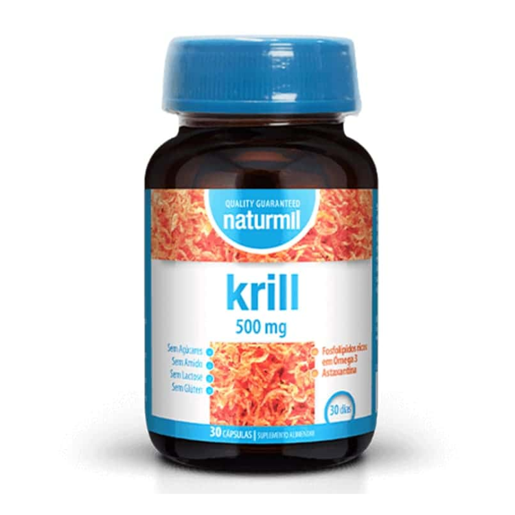 Krill 500mg - 30 Cápsulas Naturmil