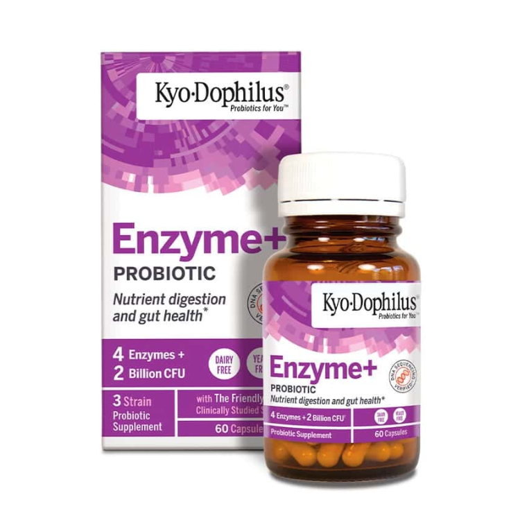 Kyo-Dophilus Enzyme+ Probiotic - 60 Cápsulas
