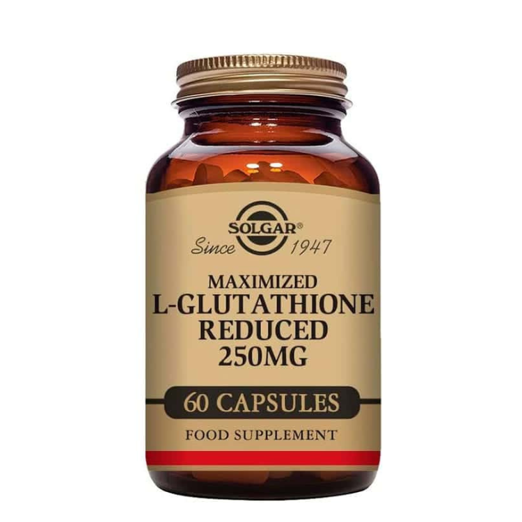 L-Glutationa Maximizada 250mg - 60 Cápsulas Solgar