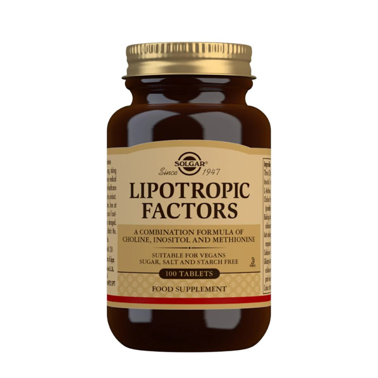 Lipotropic Factors - 50 Comprimidos Solgar