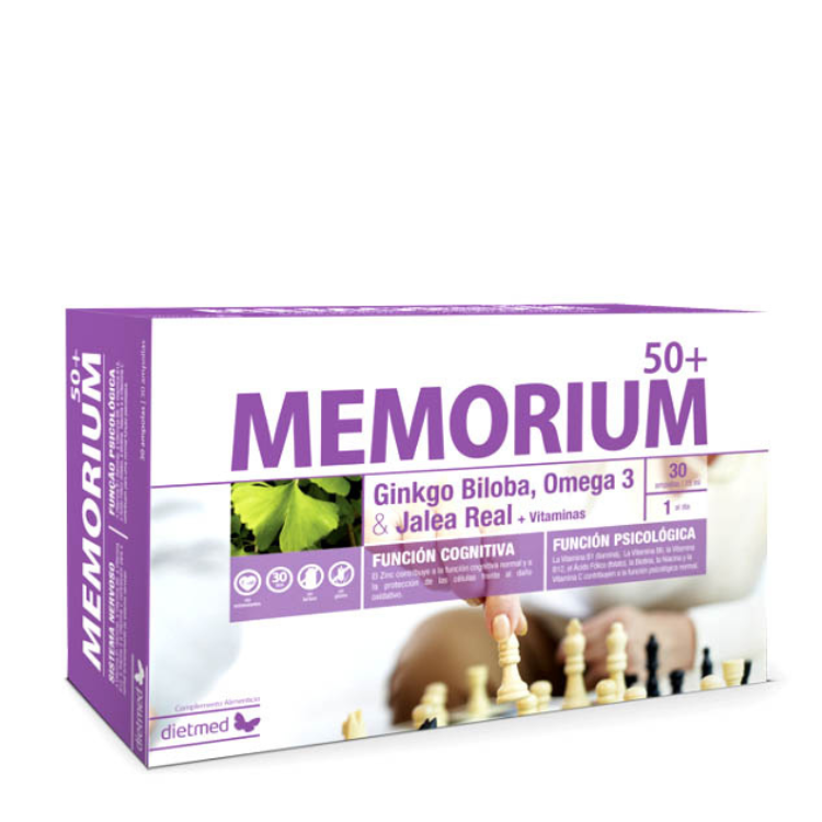 Memorium 50+ - 30 Ampolas Dietmed