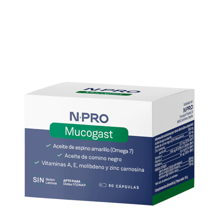 Mucogast 60 capsulas N.PRO